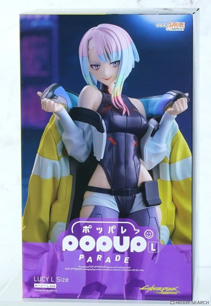 Original Good Smile Company Cyberpunk 2077 Lucy L Size POP UP PARADE Figure