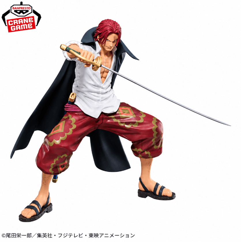 Original Banpresto One Piece Grandista Shanks II Figure