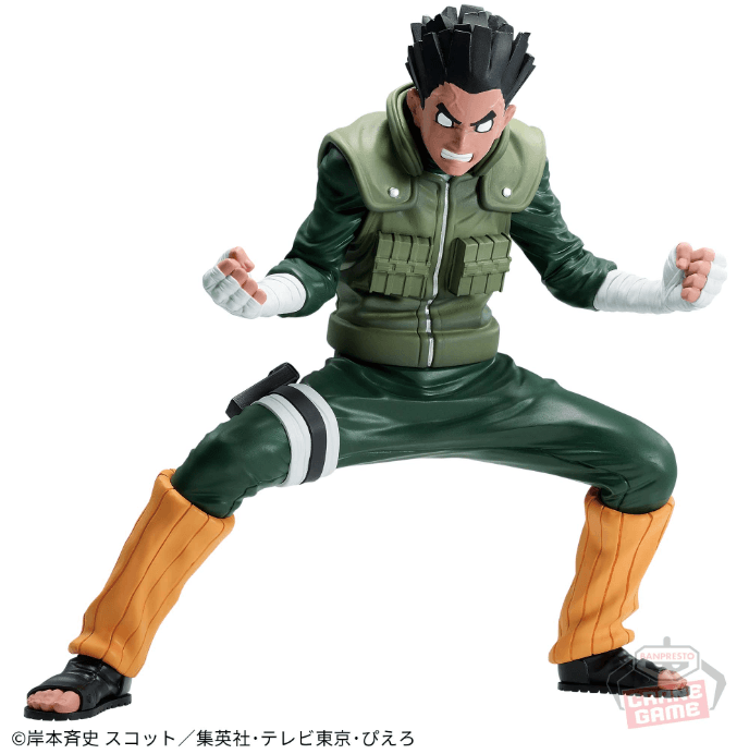 Original Banpresto Naruto Shippuden Vibration Stars Rock Lee II Figure